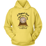 A stopped clock is right twice per day - all day if it stops at 4:20