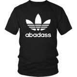 Abadass Parody Logo with Pot Leafs