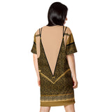 Pajamgeries Leopard Print T-shirt Dress ST0202