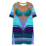 Pajamgeries SexSea Mermaid T-shirt Dress ST0403
