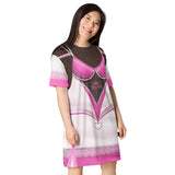 Pajamgeries Pink Princess T-shirt Dress ST0305