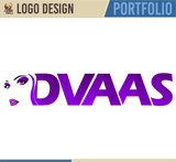 andabelart offers professional freelance graphic design services such as logo design. here is an example of andabelart logo design work for DVAAS.