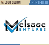 andabelart offers professional freelance graphic design services such as logo design. here is an example of andabelart logo design work for McIsaac Ventures.
