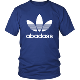 Abadass Parody Logo with Pot Leafs