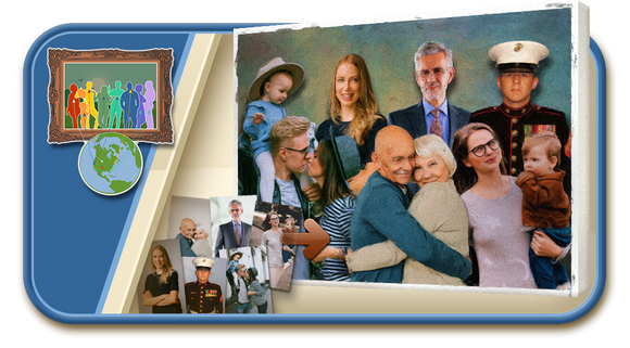 Family Portrait Paintings allow you to get a painted family portrait without the hassle and expense of having to get the whole family together