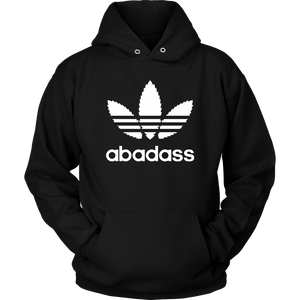 Abadass Parody Logo with Pot Leafs