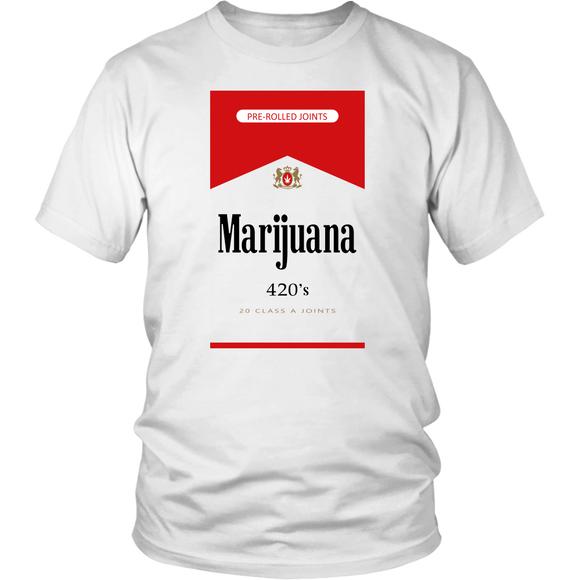 Marijuana Cigarette Pack Parody