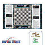 Pocket Change Chess is a fun new party drinking game way to play chess with a system that uses your pocket change to make the game pieces. Game Table Vinyl Decals and Banners provide a structured setting and set of rules.