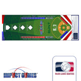 Major League Quarters is a fun new easy to play party drinking game. Players spin, slide, flip, toss, etc a quarter from the batter's box trying to score runs to dish out drinks. Game Table Vinyl Decals and Banners provide a structured setting and set of rules.