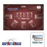 Montana Chug Em Poker is a fun new party drinking game twist on the traditional vegas card game. Wager drinks instead of cash! Game Table Vinyl Decals and Banners provide a structured setting and set of rules.