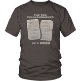 The 10 Commandments... of Weed