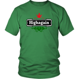 Highagain - Beer Parody Logo