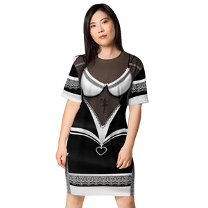 Pajamgeries French Maid T-shirt Dress ST0105